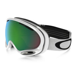 Women's Oakley Goggles - Oakley A-frame 2.0. Polished White - Prizm Jade Iridium